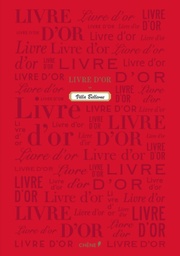 Livre d'or : rouge grand