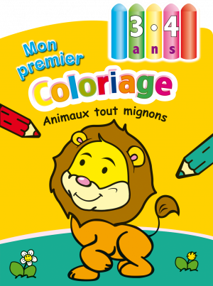 Mon premier coloriage - ANIMAUX TOUT MIGNONS