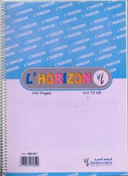 Cahier Spiral 70 Gr 21*29.7 240 pages 5X5