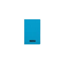 [18070] Carnet Pique Polypro 96P 11*17 Bleu