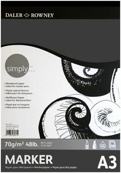 Bloc à Dessin Marker 70G A3