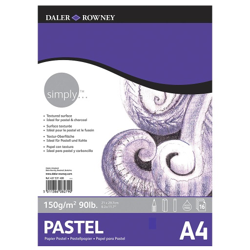 Bloc à Dessin Pastel A4 150G