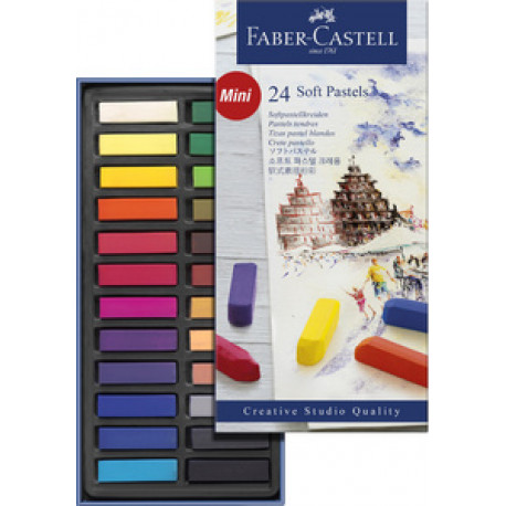 Demi Pastels Carre Tendre  Paquet de 24