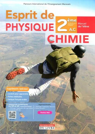 Esprit de Physique-Chimie 2eme année collège - Manuel