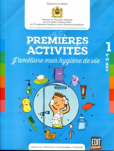 Projet 1 Mes Premières Activités 4/5 J'améliore mon hygiène de vie
