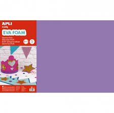 Feuille de papier mousse 400*600mm Mauve