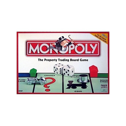 [Abc089] MONOPOLY Le célèbre jeu de transactions immobilières اللعبة اللوحية مونوبولي