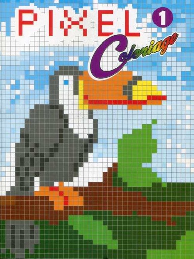 [9789954631553] PIXEL Coloriage Perroquet 1