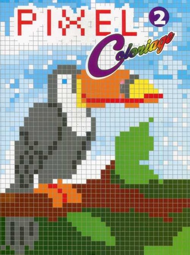 [9789954631553] PIXEL Coloriage Perroquet 2