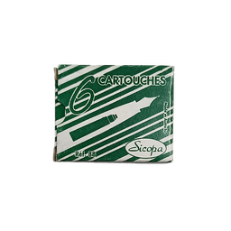 Cartouche d'encre Vert - Etui de 6