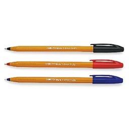 Stylo bille - Cello Tri-mate - 0.7mm - Orange