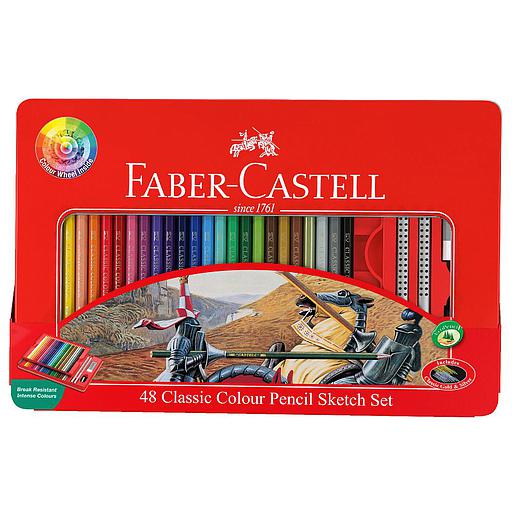 [115849] Crayons de couleur classiques Lot de 48 couleurs assorties