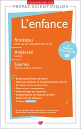 Prépas scientifiques 2021-2022 : Analyse - L'enfance