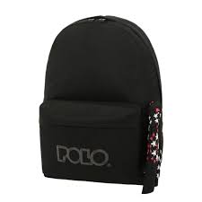 [9-01-135:2000] Sac a Dos Noir 1 Compartiment + Scarf
