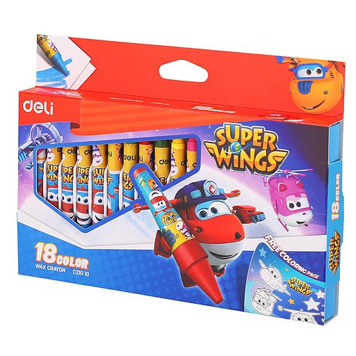 Crayons Cire 18 ِCouleurs Super Wings