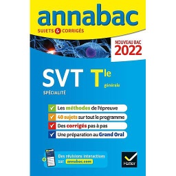 SVT spécialité Tle générale 2022  - Sujets & Corrigés
