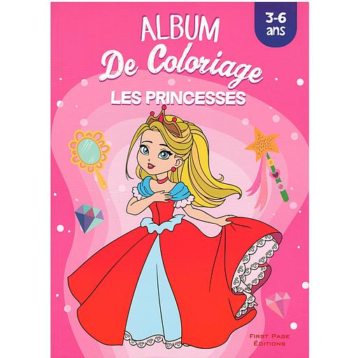 [CHR0798] LES PRINCESSES ALBUM DE COLORIAGE