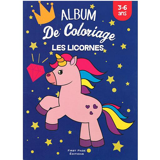[CHR0797] LES LICORNES ALBUM DE COLORIAGE