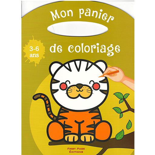 [CHR0820] ANIMAUX DOMISTIQUES MON PANIER DE COLORIAGE