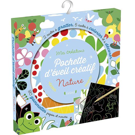 Pochette d'éveil créatif nature