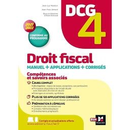 Droit fiscal DCG 4 - Manuel et Applications - 2021/2022