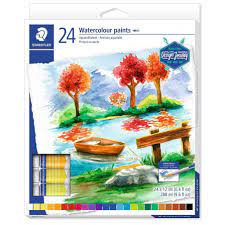 Paquet de 24 Tubes de Peinture Aquarelle