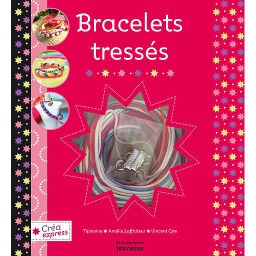 Bracelets tressés  - Ce coffret contient 6 cordons en satin ; 2 anneaux, 2 fermoirs à griffes en métal ; 2 fermoirs ronds métal