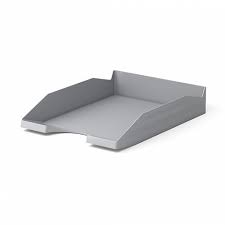 Panier à Courrier Gris