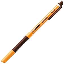 Stylo Roller Point Visco Marron