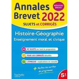 Histoire-Géographie-Enseignement moral et civique