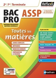 Toutes les matières Accompagnement, Soins et Services à la Personne Bac Pro 2e, 1re, Tle