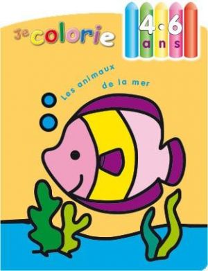Je colorie : Les animaux de la mer