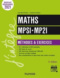 Maths MPSI-MP2I  - Méthodes et exercices