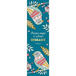 Oiseaux  - Marque-pages à colorier