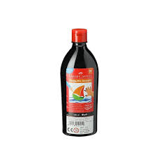 [144511] Bouteille de Peinture 500 ML Tempera Noir
