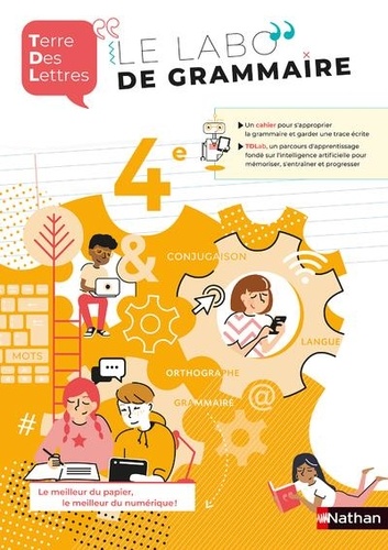 Terre des Lettres Le Labo de grammaire 4e