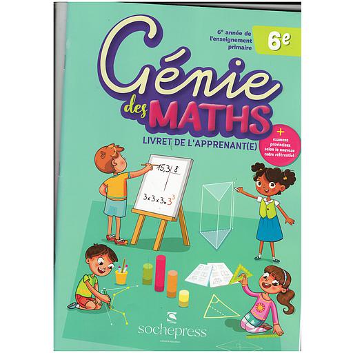 [9789920914734] Pack Génie des maths 6ème