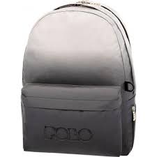[9-01-235/8081] Sac a Dos Gris 2 Compartiment + Scarf
