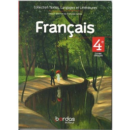 Français 4ème - Textes, Langages et Littératures 2022 - Manuel Maroc