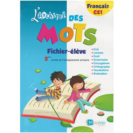 [MOY227395] Pack l'archipel des mots CE1 - manuel +cd audio+ fichier élève