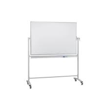 Tableau Magnétique Blanc Mobile 90*110