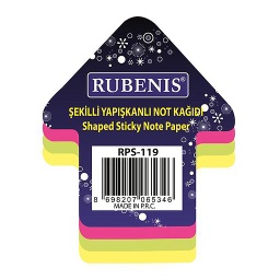 Post-it 7x7 4 Couleur Motif Rubenis