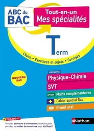 Physique-Chimie, SVT, Maths complémentaires, grand oral Tle