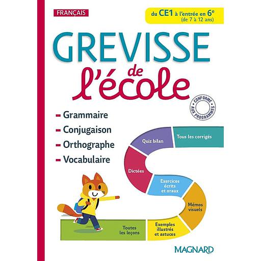 [MAG764354] Grevisse de l'école du CE1 à l'entrée en 6e