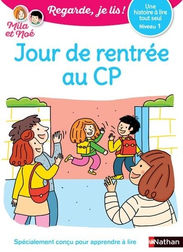 [NAT193569] Mila et Noé - Jour de rentrée au CP - Niveau 1