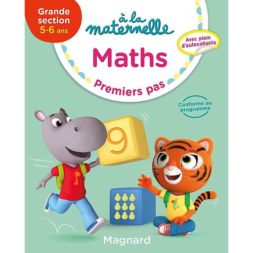 [MAG761919] Maths GS 5-6 ans à la maternelle  - Premiers pas