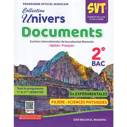 Univers SVT Document 2 BAC SC / PC