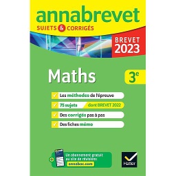 Maths 3e  - Sujets & corrigés