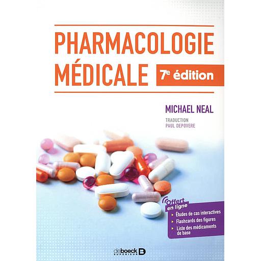 [DBK329515] Pharmacologie médicale