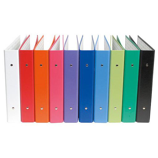 [650E] Classeur 2 Anneau Exacompta Assortie 23*21